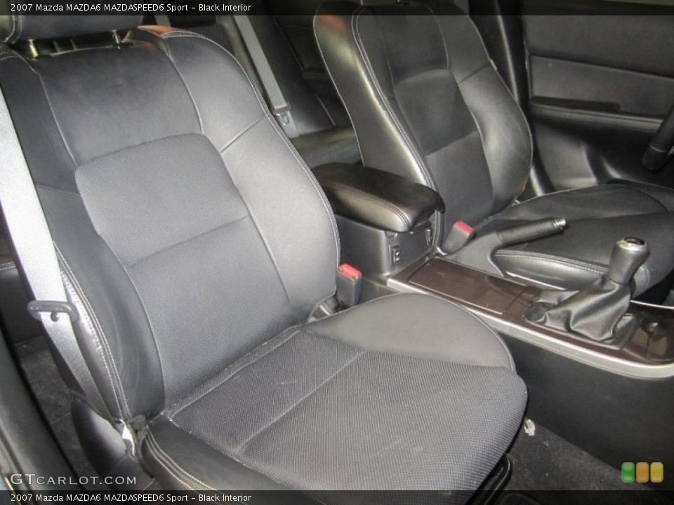 Black Interior Photo for the 2007 Mazda MAZDA6 MAZDASPEED6 Sport #42269715