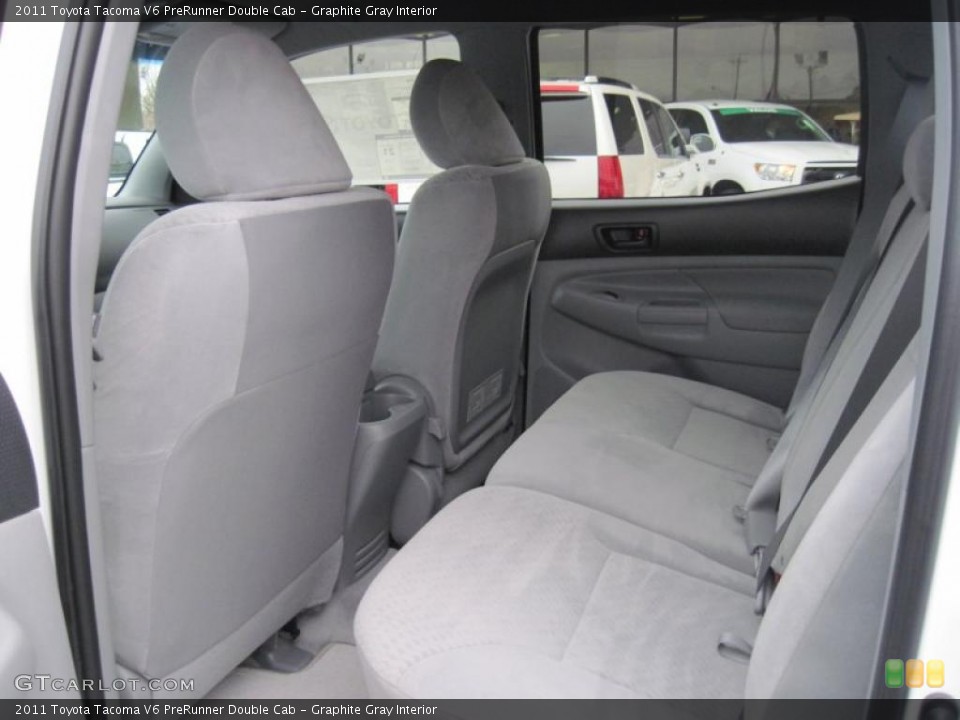 Graphite Gray Interior Photo for the 2011 Toyota Tacoma V6 PreRunner Double Cab #42271991