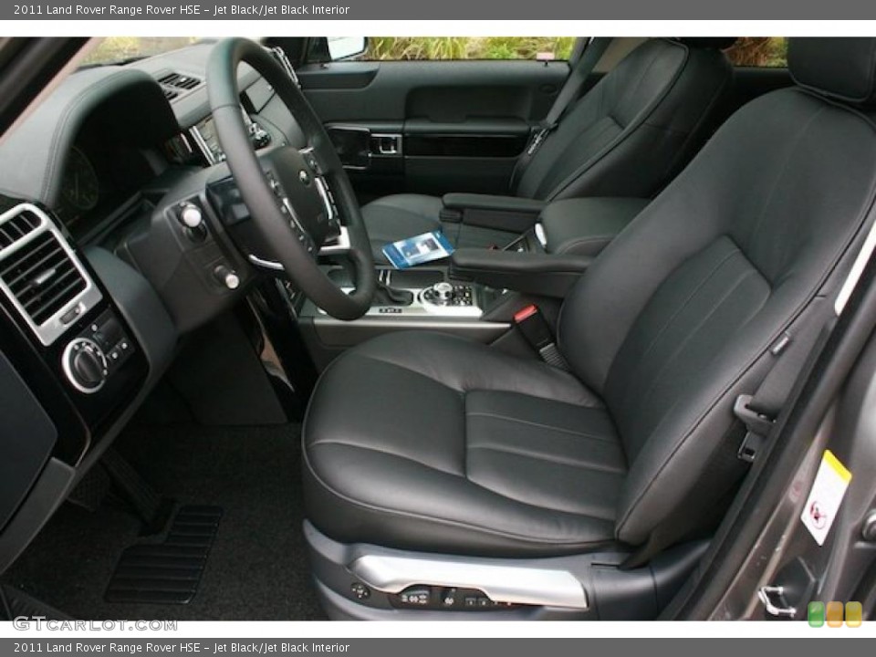 Jet Black/Jet Black Interior Photo for the 2011 Land Rover Range Rover HSE #42274071
