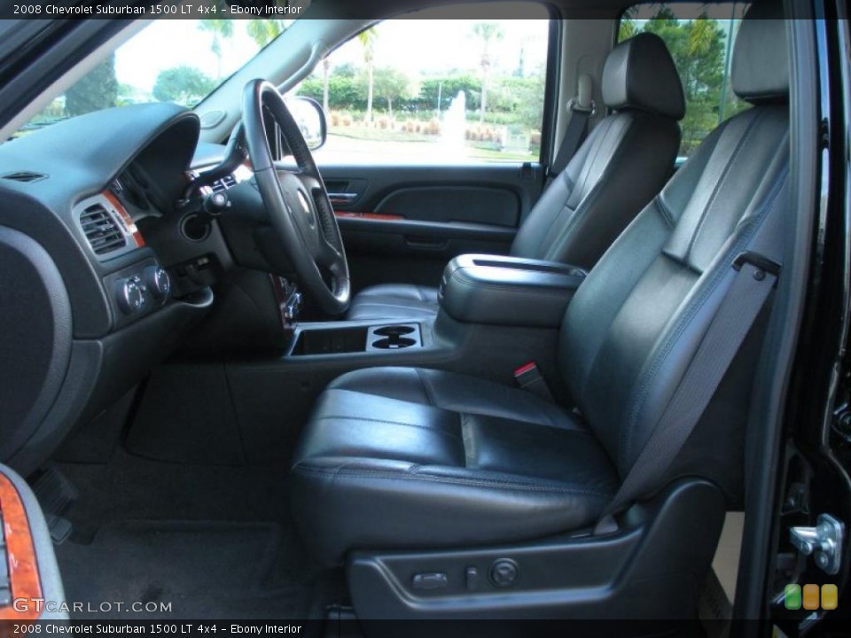 Ebony Interior Photo for the 2008 Chevrolet Suburban 1500 LT 4x4 #42274219