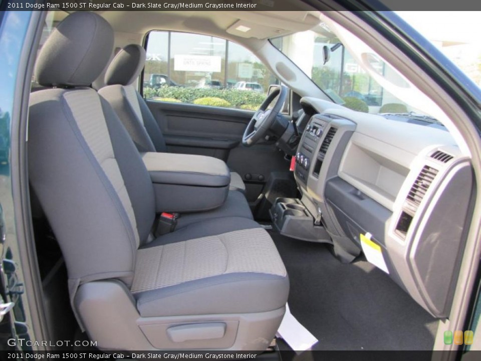 Dark Slate Gray/Medium Graystone Interior Photo for the 2011 Dodge Ram 1500 ST Regular Cab #42274703