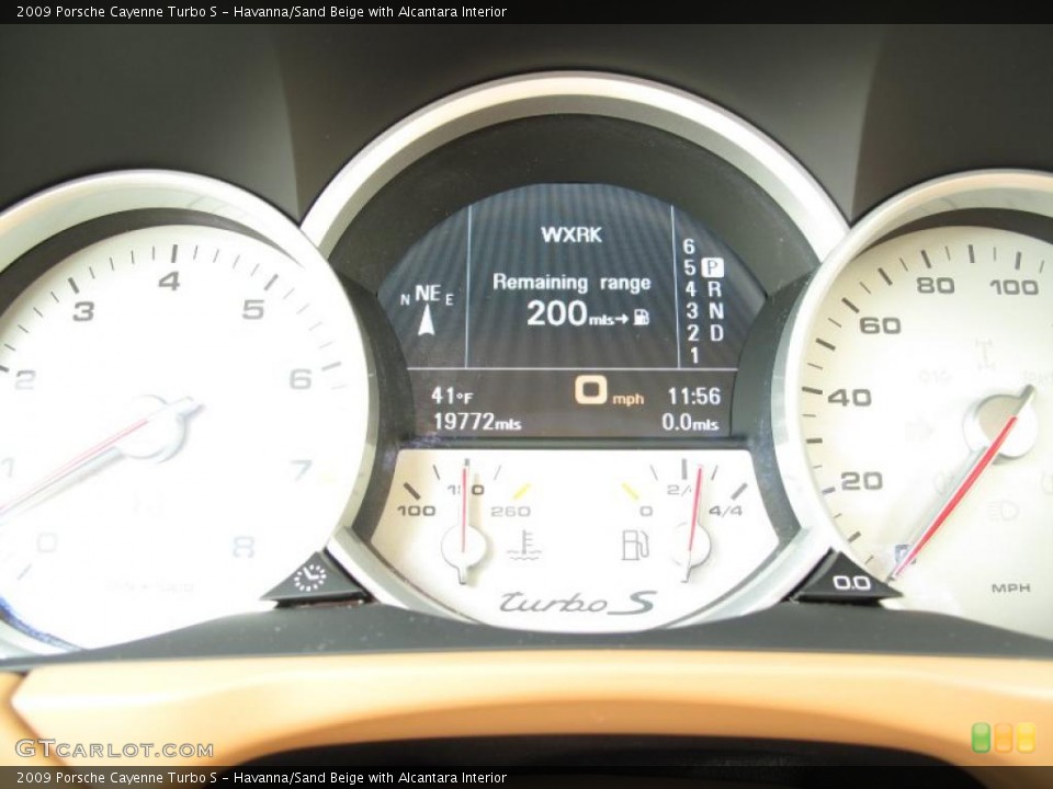 Havanna/Sand Beige with Alcantara Interior Gauges for the 2009 Porsche Cayenne Turbo S #42277615