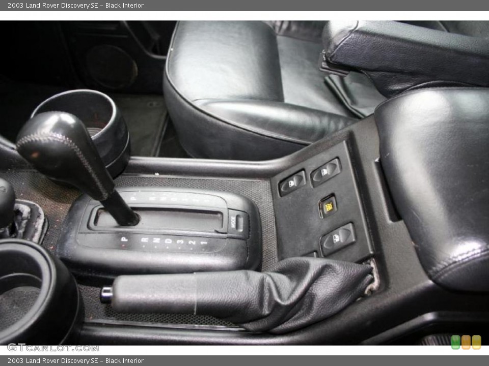 Black Interior Transmission for the 2003 Land Rover Discovery SE #42279475