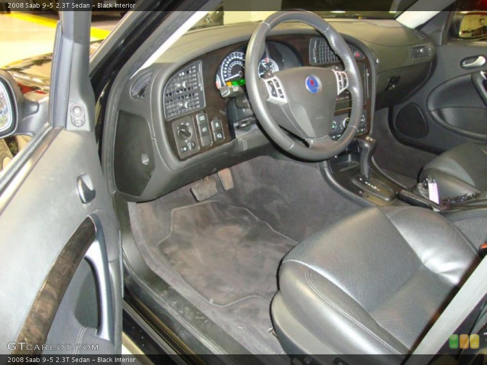 Black Interior Photo for the 2008 Saab 9-5 2.3T Sedan #42286122