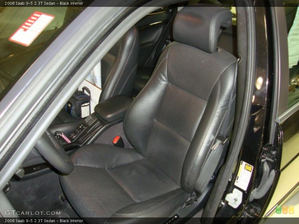 Black Interior Photo for the 2008 Saab 9-5 2.3T Sedan #42286146