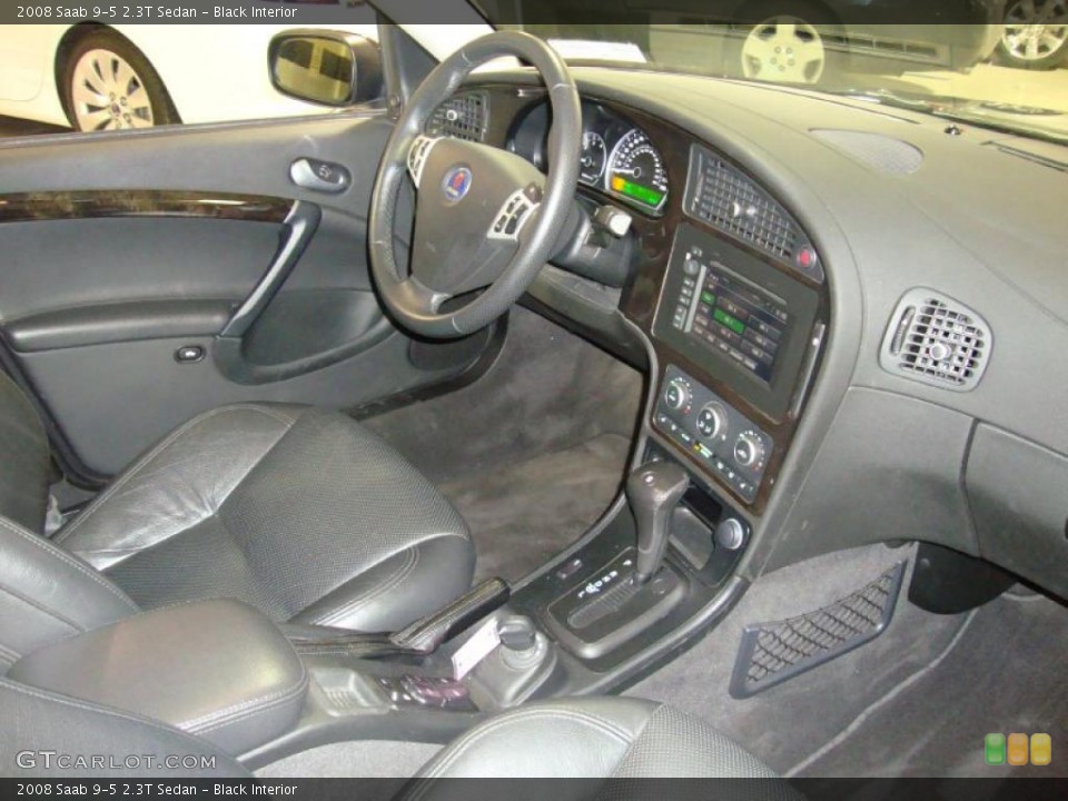 Black Interior Photo for the 2008 Saab 9-5 2.3T Sedan #42286170