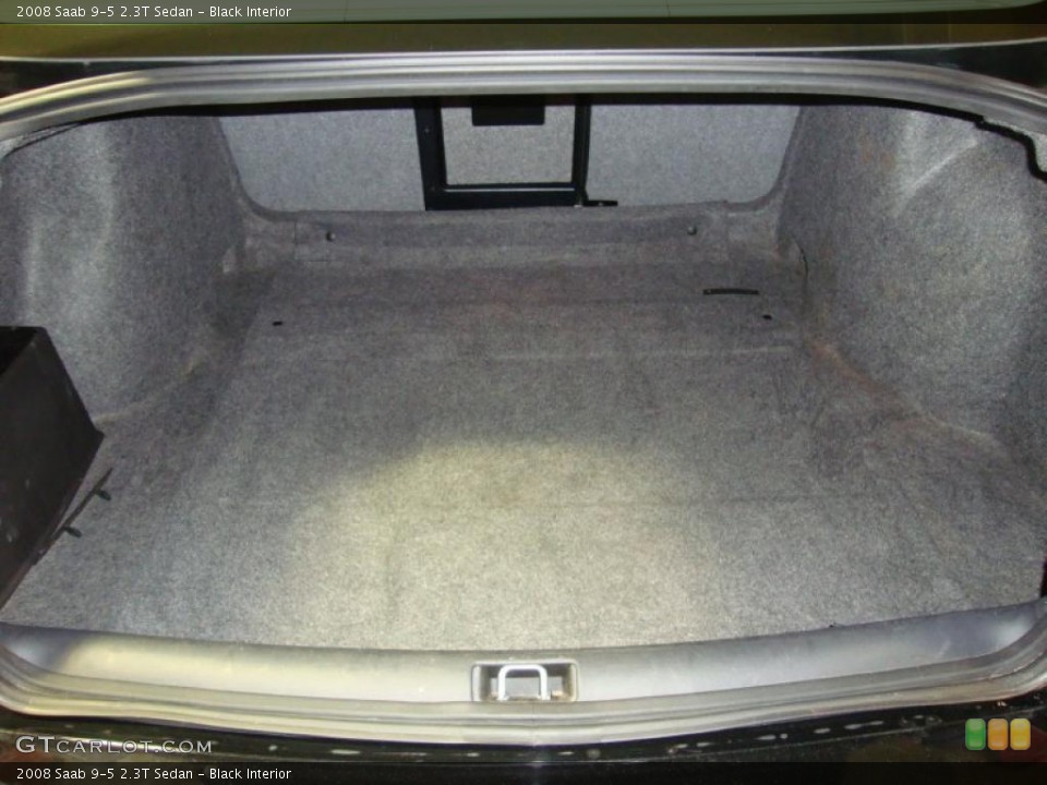 Black Interior Trunk for the 2008 Saab 9-5 2.3T Sedan #42286222