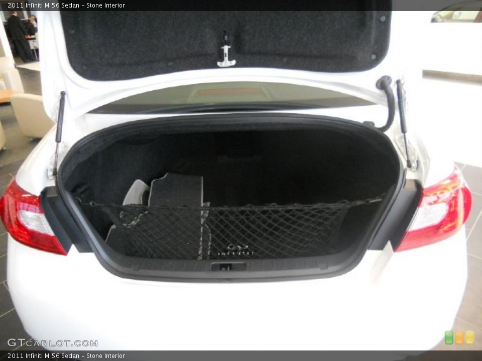 Stone Interior Trunk for the 2011 Infiniti M 56 Sedan #42286642