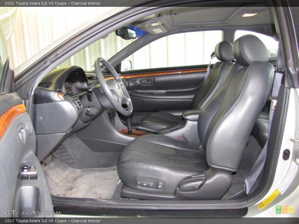 Charcoal Interior Photo for the 2002 Toyota Solara SLE V6 Coupe #42287747