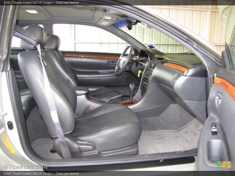 Charcoal Interior Photo for the 2002 Toyota Solara SLE V6 Coupe #42287759