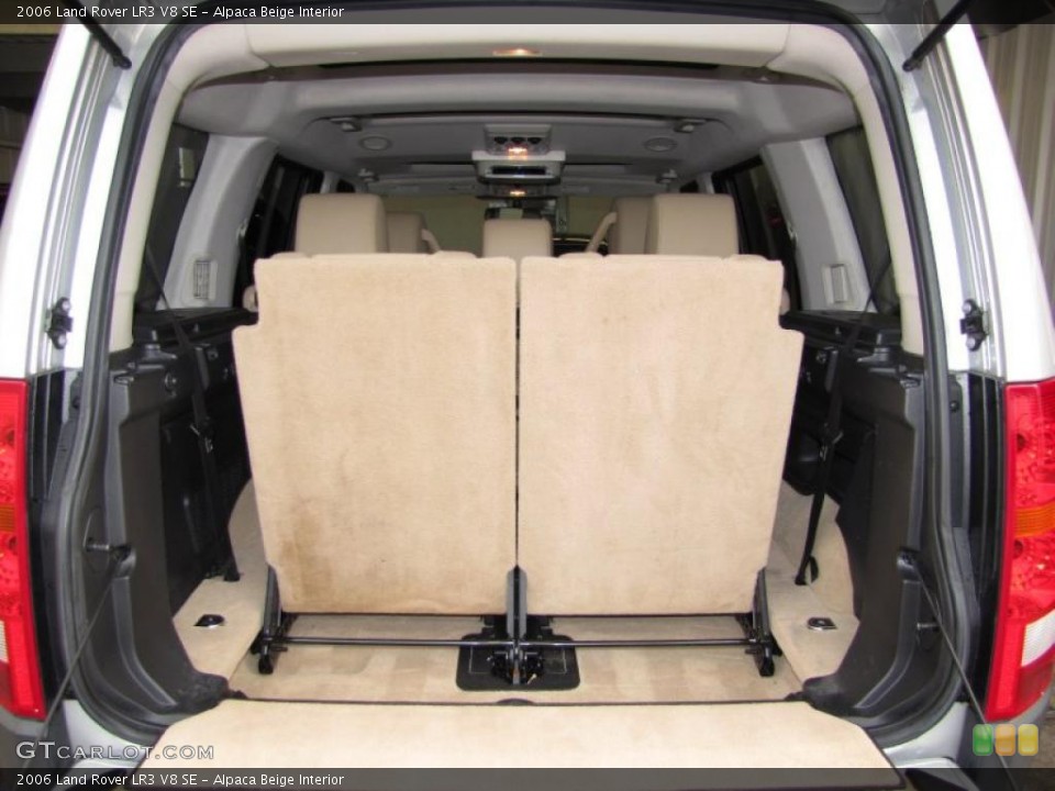 Alpaca Beige Interior Trunk for the 2006 Land Rover LR3 V8 SE #42290175