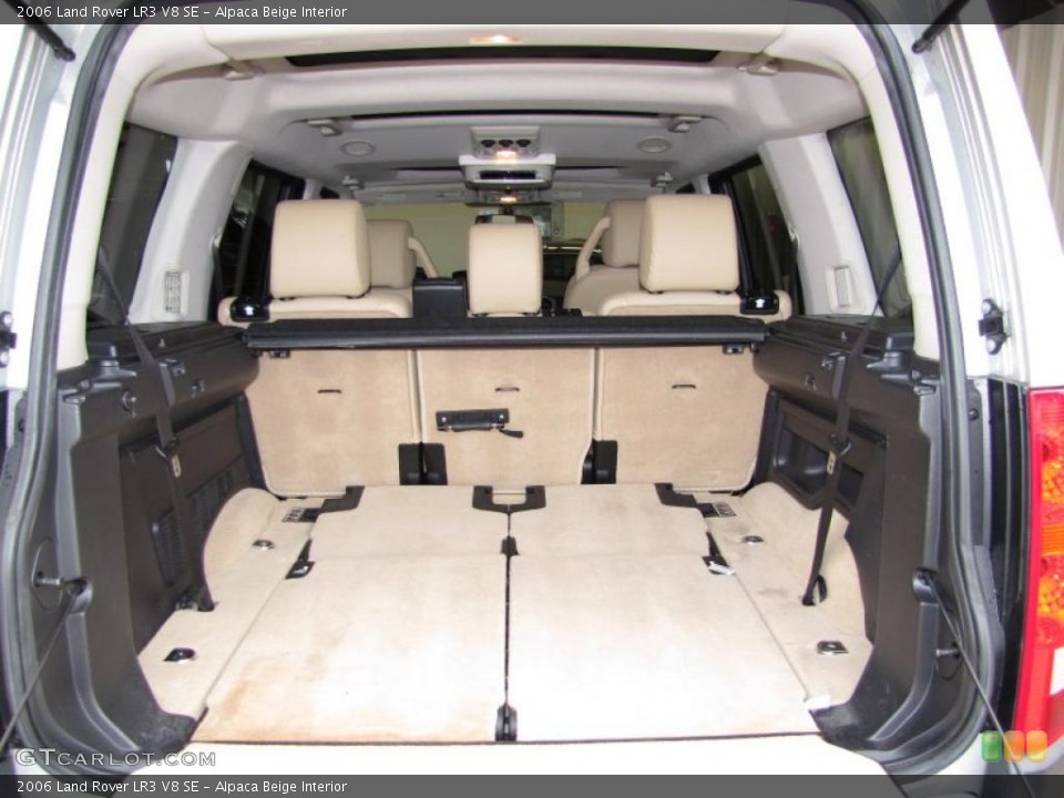 Alpaca Beige Interior Trunk for the 2006 Land Rover LR3 V8 SE #42290187