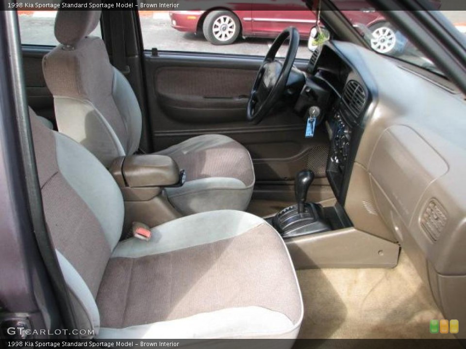 Brown Interior Photo for the 1998 Kia Sportage  #42290495