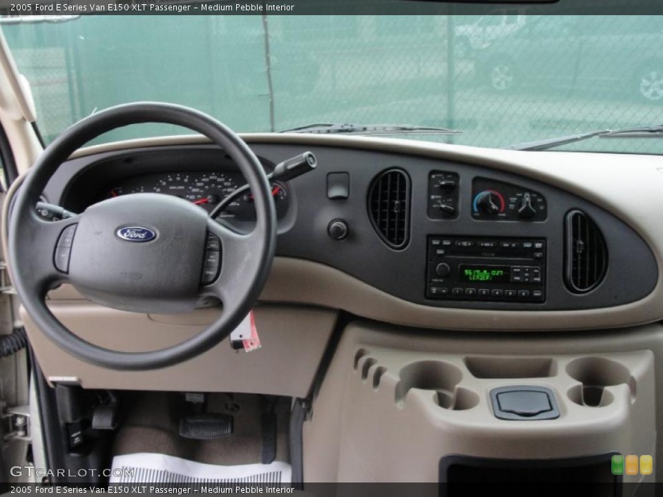 Medium Pebble Interior Dashboard for the 2005 Ford E Series Van E150 XLT Passenger #42290547