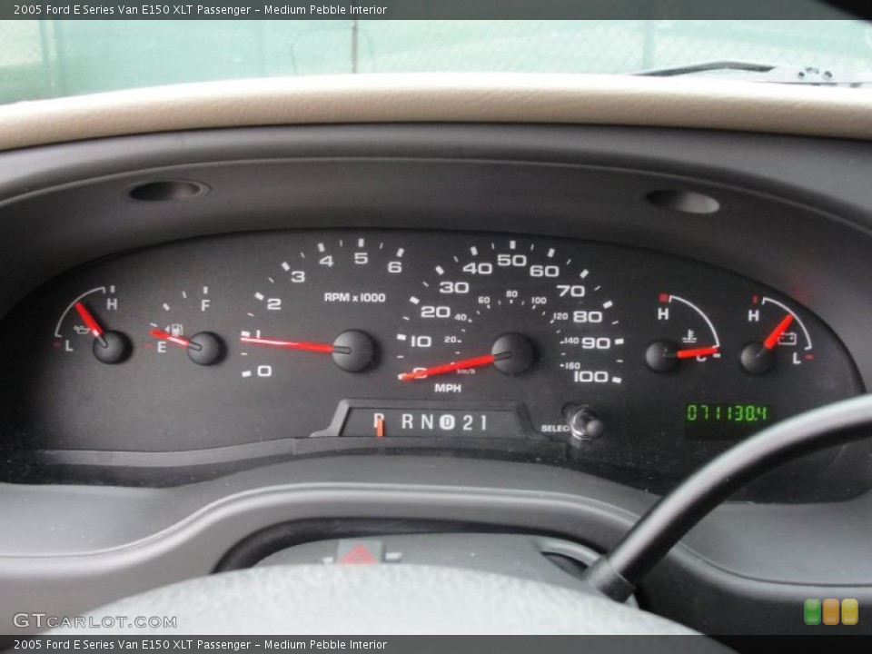 Medium Pebble Interior Gauges for the 2005 Ford E Series Van E150 XLT Passenger #42290631