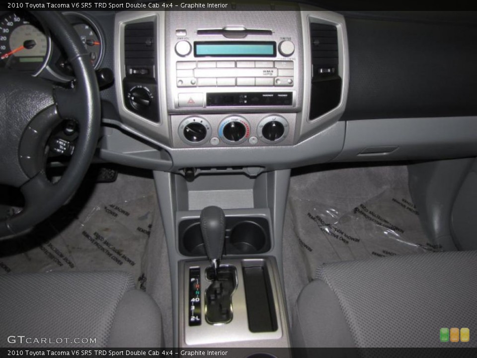 Graphite Interior Dashboard for the 2010 Toyota Tacoma V6 SR5 TRD Sport Double Cab 4x4 #42290831