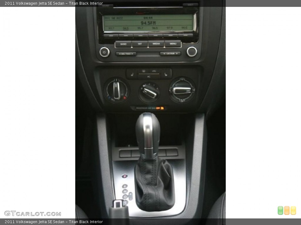Titan Black Interior Transmission for the 2011 Volkswagen Jetta SE Sedan #42292703