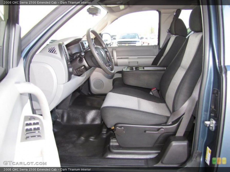 Dark Titanium Interior Photo for the 2008 GMC Sierra 1500 Extended Cab #42299944