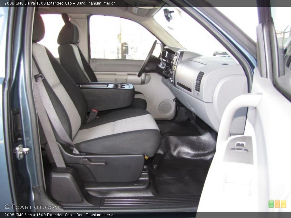 Dark Titanium Interior Photo for the 2008 GMC Sierra 1500 Extended Cab #42299960
