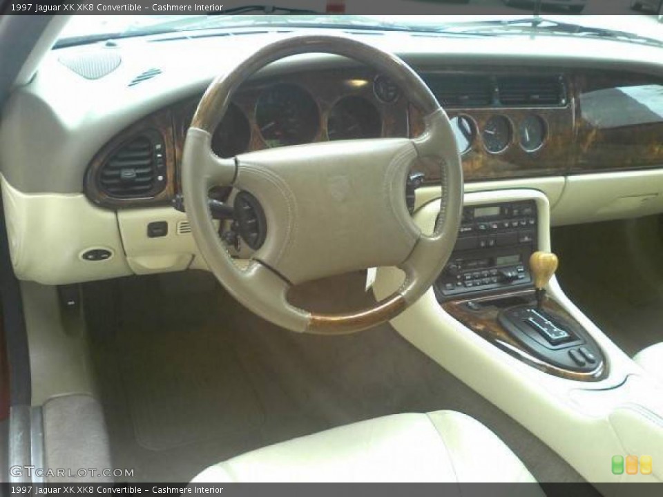 Cashmere Interior Dashboard for the 1997 Jaguar XK XK8 Convertible #42303800