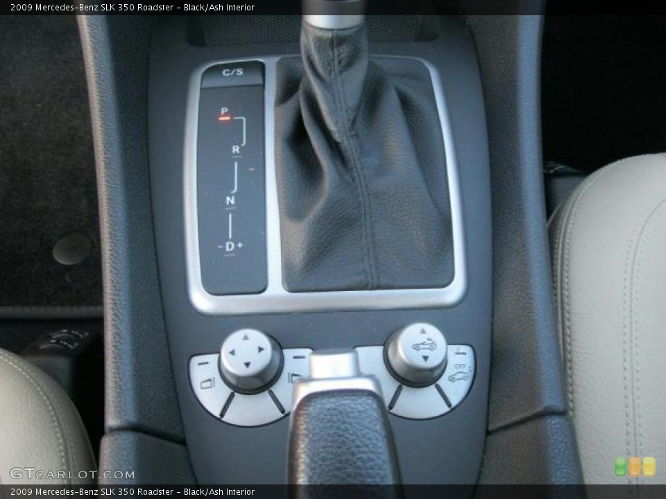 Black/Ash Interior Transmission for the 2009 Mercedes-Benz SLK 350 Roadster #42304376