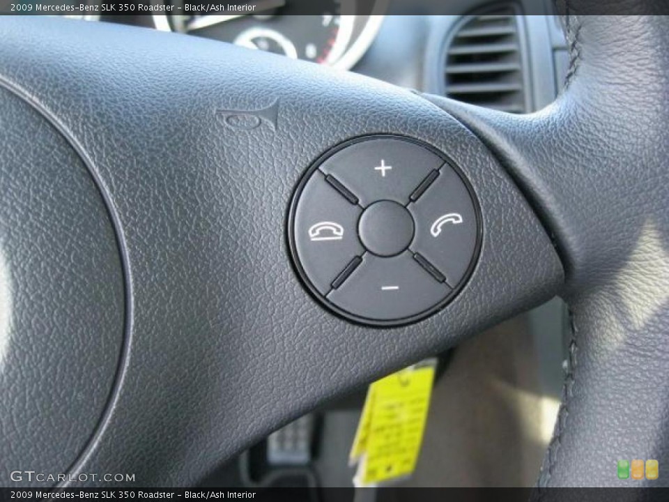 Black/Ash Interior Controls for the 2009 Mercedes-Benz SLK 350 Roadster #42304388