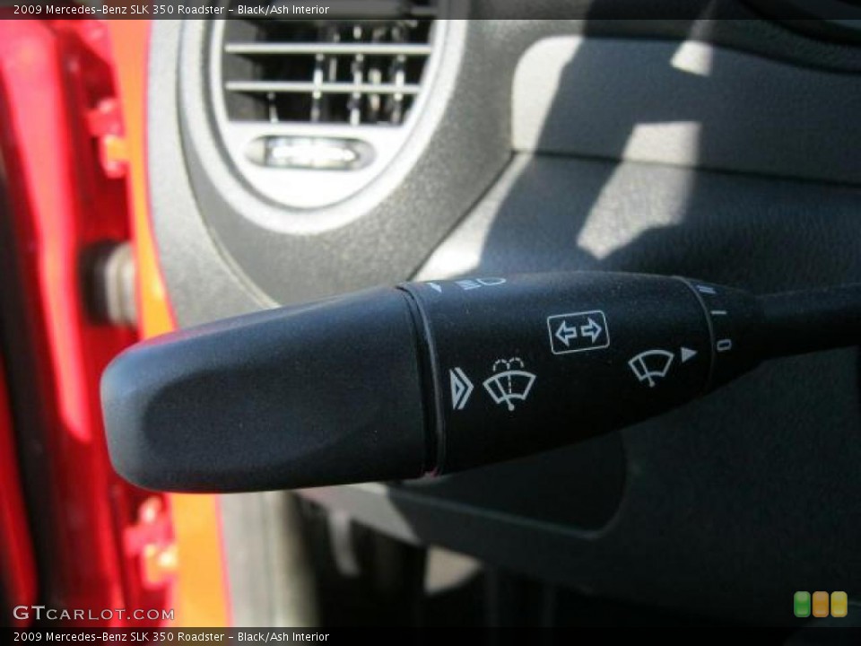 Black/Ash Interior Controls for the 2009 Mercedes-Benz SLK 350 Roadster #42304437