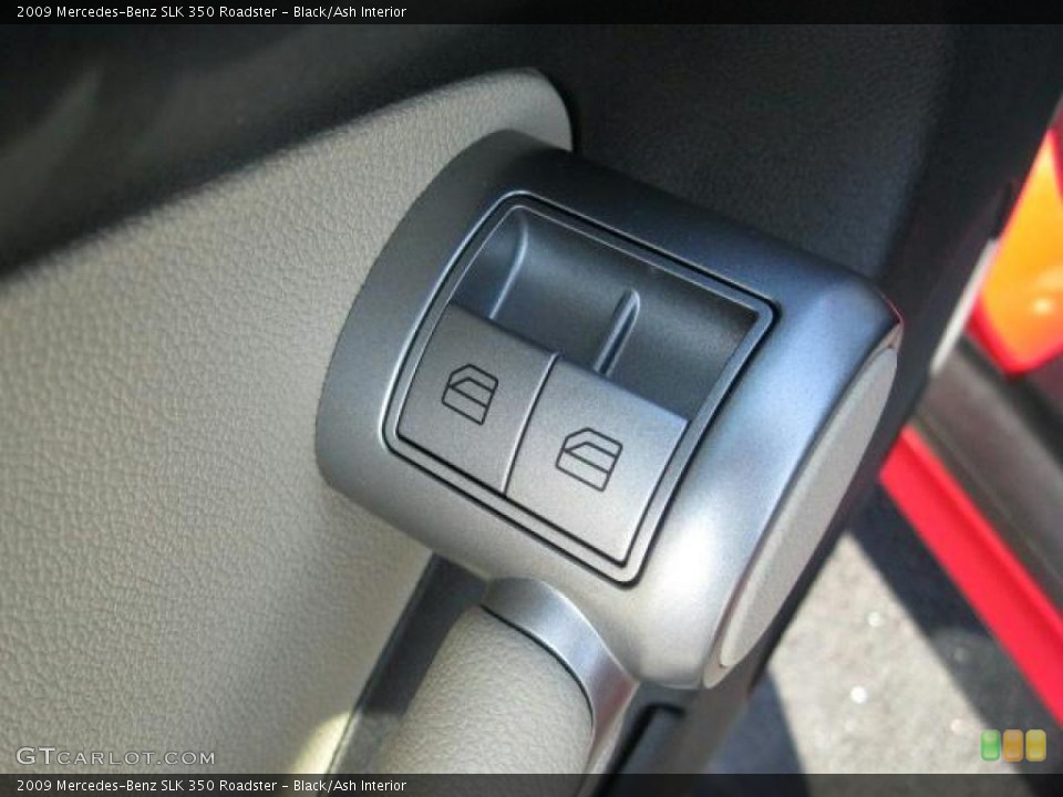 Black/Ash Interior Controls for the 2009 Mercedes-Benz SLK 350 Roadster #42304468