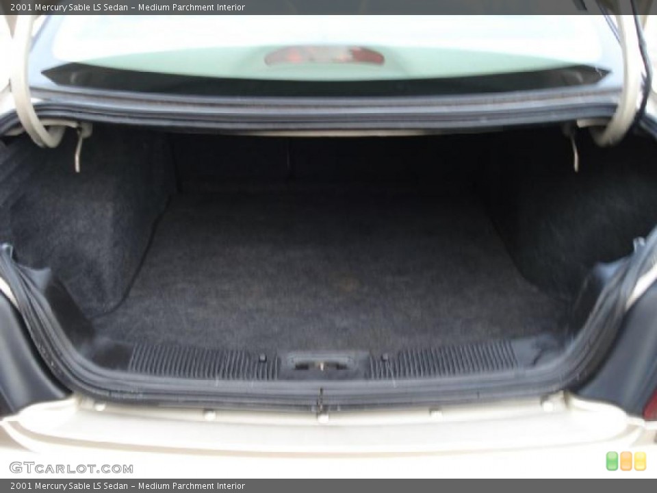 Medium Parchment Interior Trunk for the 2001 Mercury Sable LS Sedan #42306088