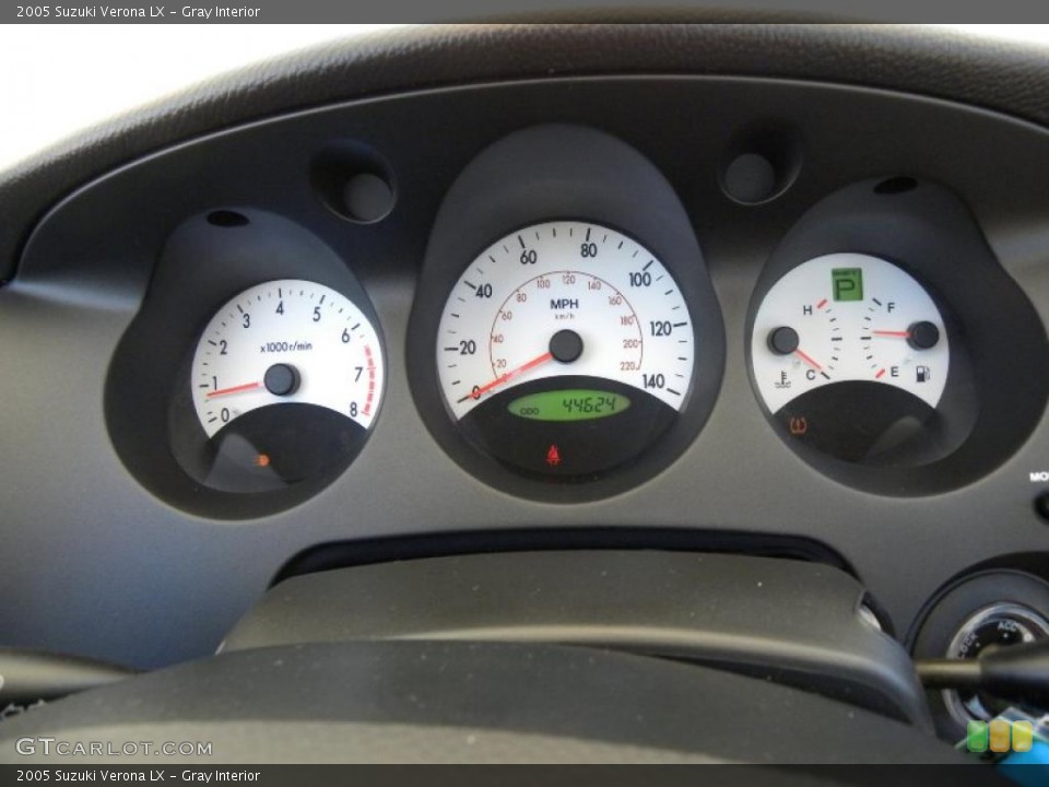 Gray Interior Gauges for the 2005 Suzuki Verona LX #42308580