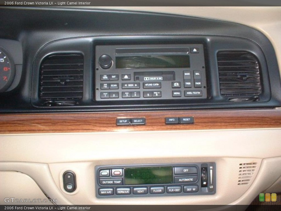 Light Camel Interior Controls for the 2006 Ford Crown Victoria LX #42310076