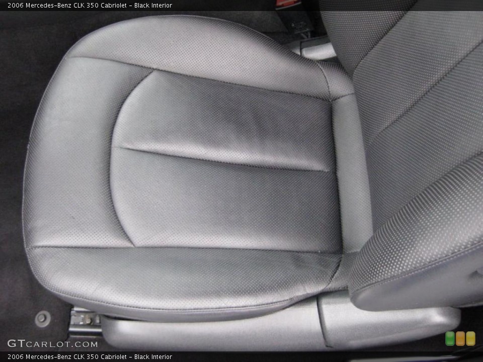 Black Interior Photo for the 2006 Mercedes-Benz CLK 350 Cabriolet #42314449