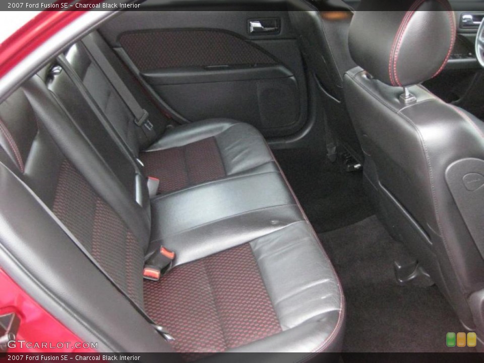 Charcoal Black Interior Photo for the 2007 Ford Fusion SE #42315003