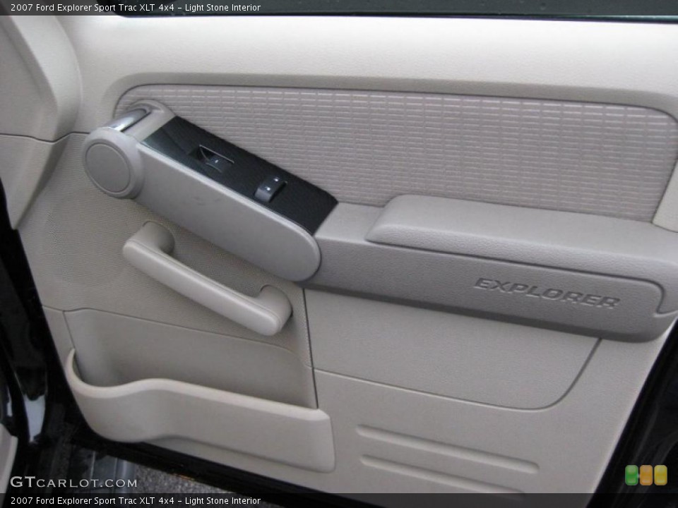 Light Stone Interior Door Panel for the 2007 Ford Explorer Sport Trac XLT 4x4 #42315479