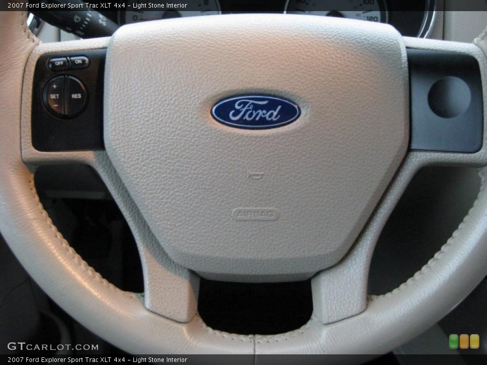 Light Stone Interior Controls for the 2007 Ford Explorer Sport Trac XLT 4x4 #42315579