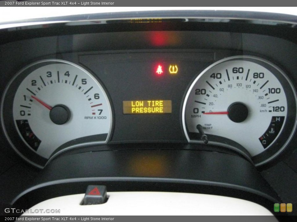 Light Stone Interior Gauges for the 2007 Ford Explorer Sport Trac XLT 4x4 #42315603