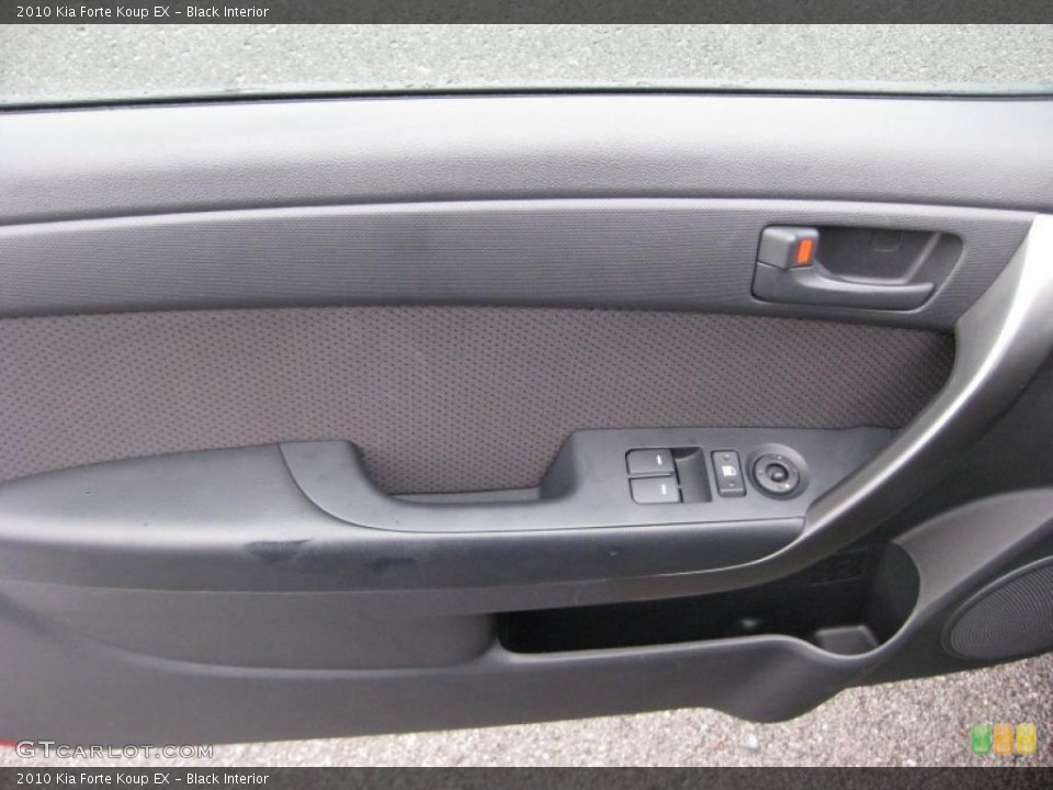 Black Interior Door Panel for the 2010 Kia Forte Koup EX #42315939
