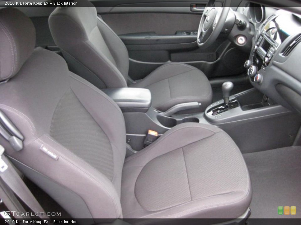 Black Interior Photo for the 2010 Kia Forte Koup EX #42315979
