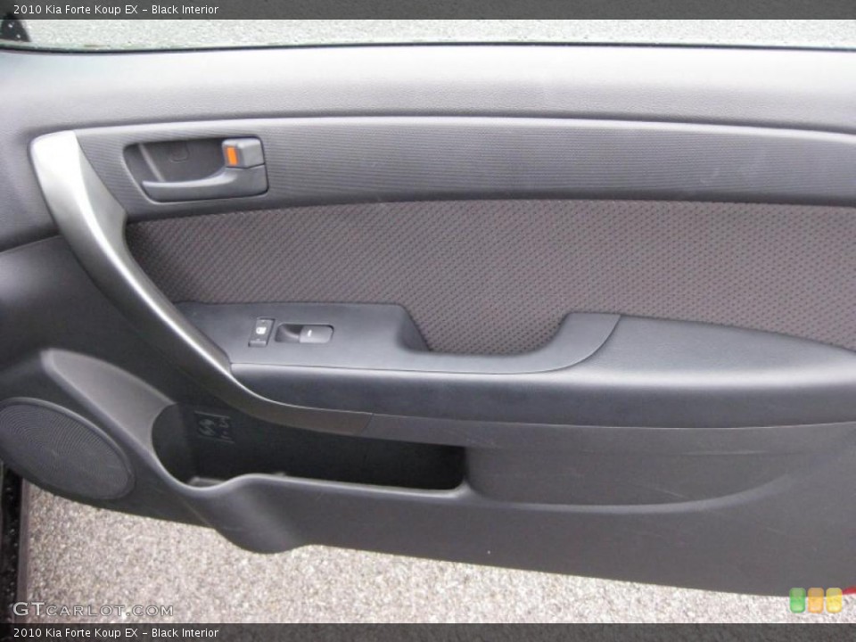 Black Interior Door Panel for the 2010 Kia Forte Koup EX #42316019
