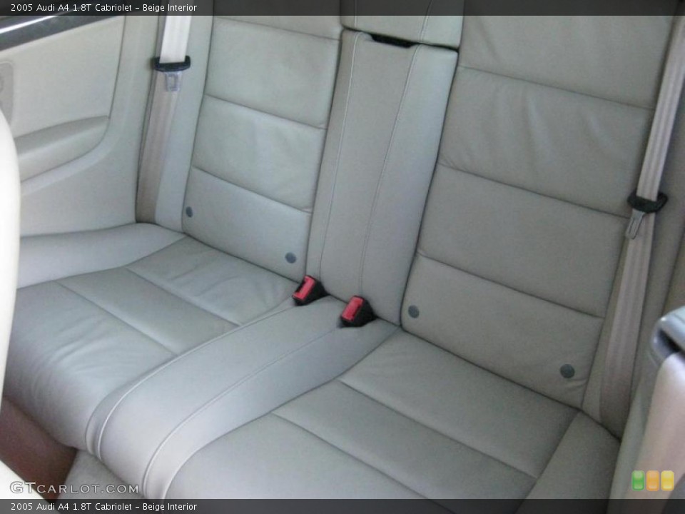 Beige Interior Photo for the 2005 Audi A4 1.8T Cabriolet #42317655