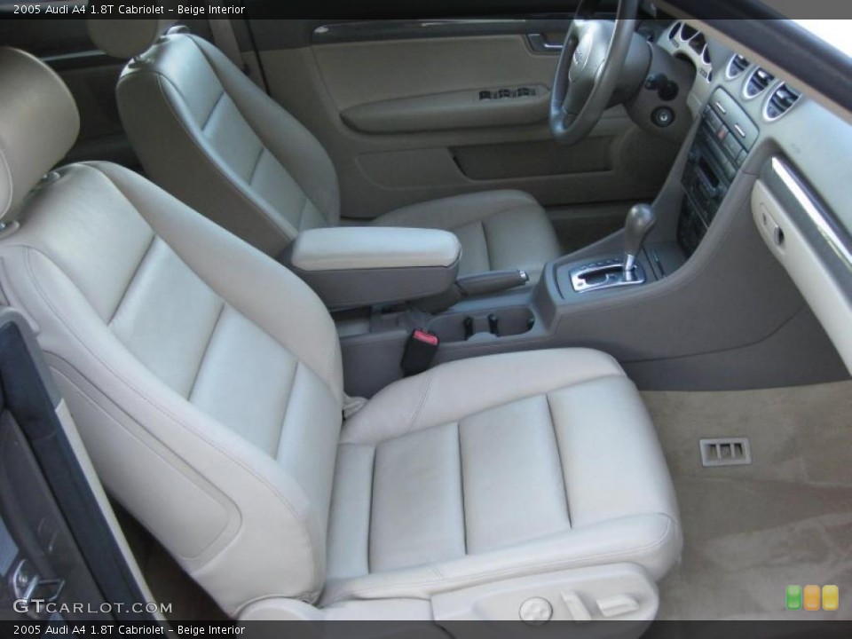Beige Interior Photo for the 2005 Audi A4 1.8T Cabriolet #42317671