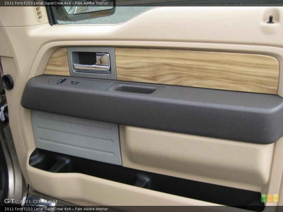 Pale Adobe Interior Door Panel for the 2011 Ford F150 Lariat SuperCrew 4x4 #42318571