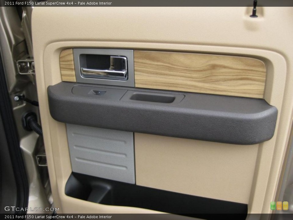 Pale Adobe Interior Door Panel for the 2011 Ford F150 Lariat SuperCrew 4x4 #42318619