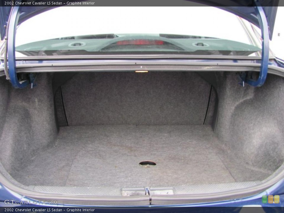 Graphite Interior Trunk for the 2002 Chevrolet Cavalier LS Sedan #42319263