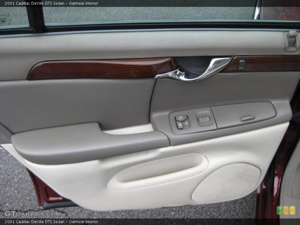 Oatmeal Interior Door Panel for the 2001 Cadillac DeVille DTS Sedan #42319379