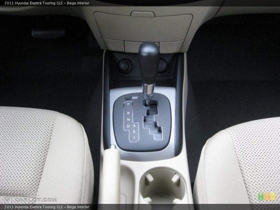 Beige Interior Transmission for the 2011 Hyundai Elantra Touring GLS #42319563