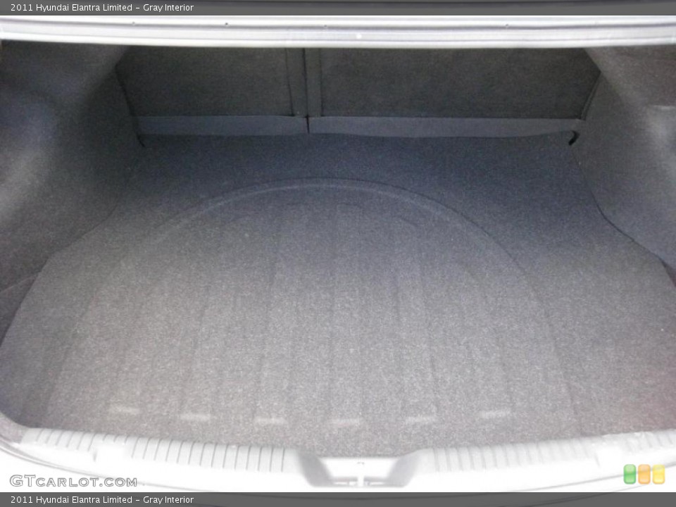 Gray Interior Trunk for the 2011 Hyundai Elantra Limited #42321059