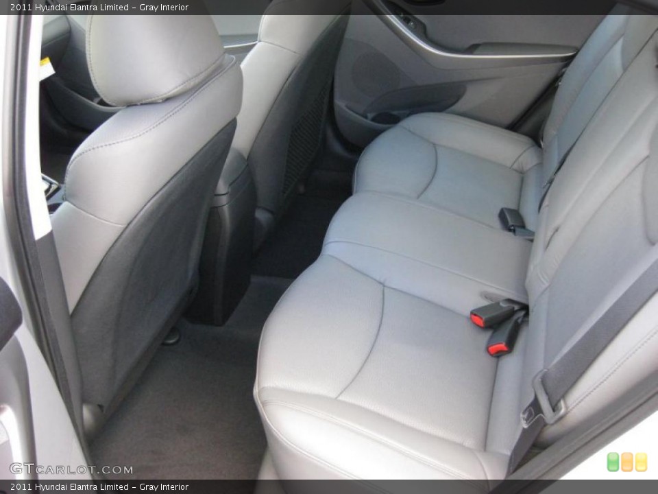 Gray Interior Photo for the 2011 Hyundai Elantra Limited #42321123
