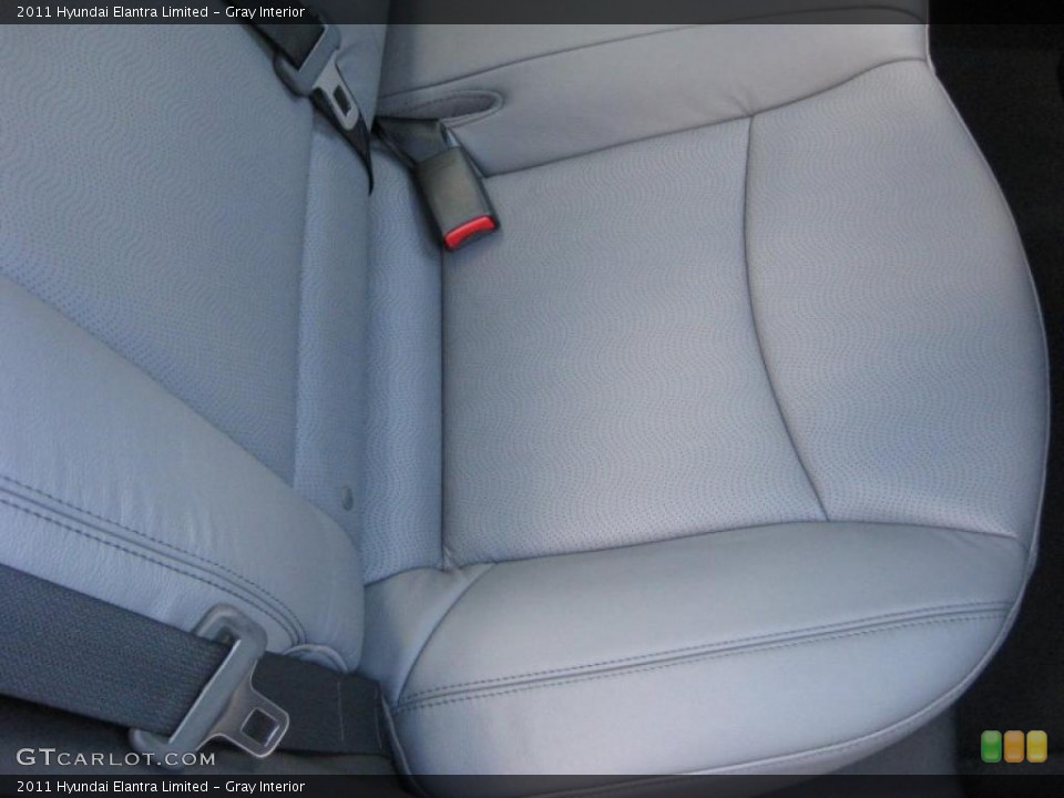 Gray Interior Photo for the 2011 Hyundai Elantra Limited #42321231