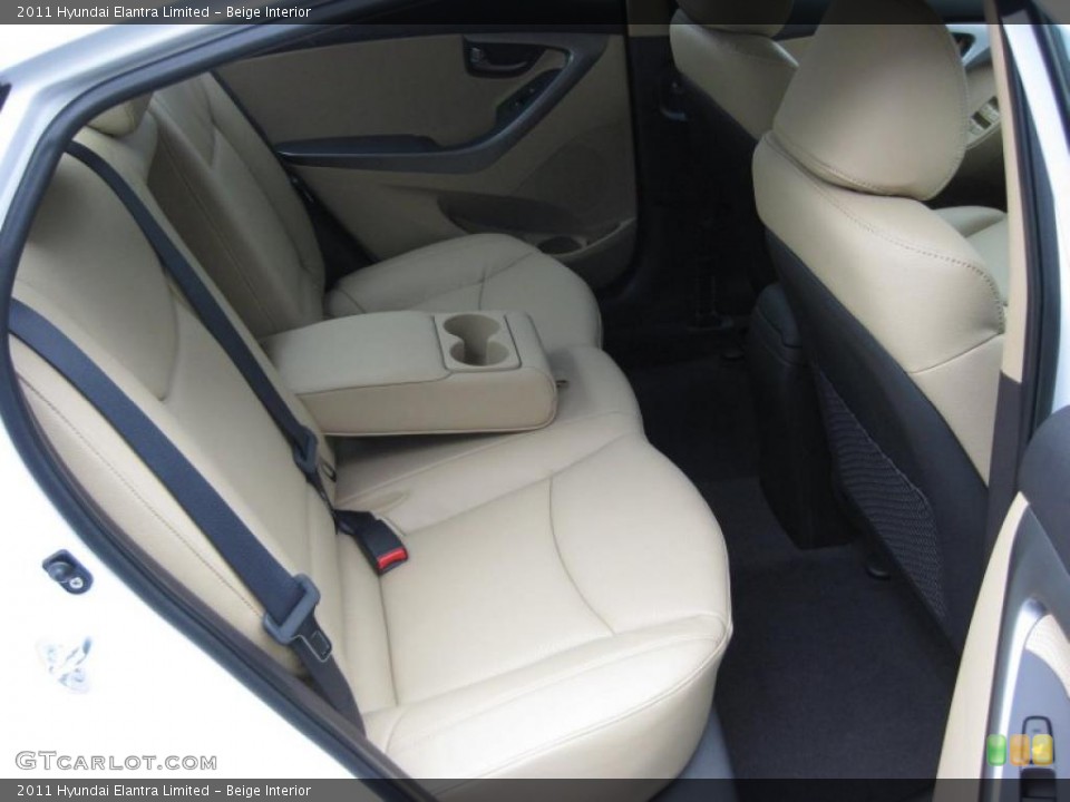 Beige Interior Photo for the 2011 Hyundai Elantra Limited #42321663